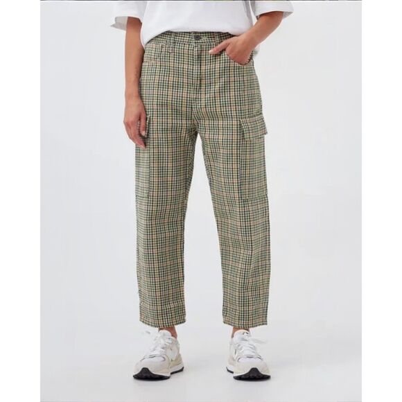 Levi's Pants - Levi's Made & Crafted Barrel Navigator Plaid Pants | Multi | Size 29